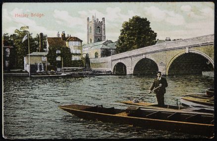 Henley Bridge Postcard  River Thames