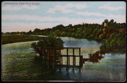 Caversham Postcard Berks Berkshire Vintage