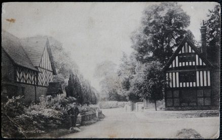 Ardington Postcard Vintage Black & White