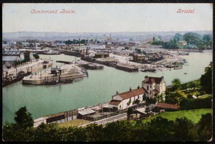 Bristol Postcard Cumberland Basin 1904