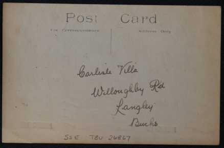 Langley Postcard Rare Willoughby Road - Image 2