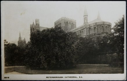 Peterborough Cathedral Postcard Vintage Series Real Photo