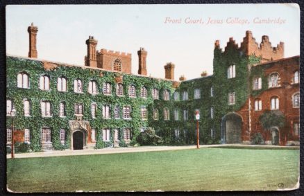 Cambridge Jesus College Food Court  Collectable PublisherValentine's  Vintage Postcard