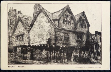 Cheshire Postcard Edgar Tavern