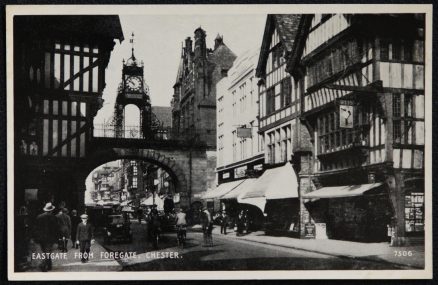 Chester Postcard Eastgate Foregate Real Photo Postcard