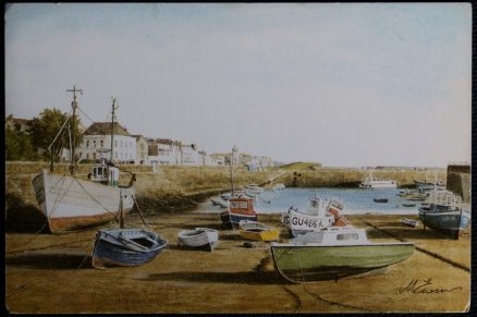 St. Peter Port Guernsey Artist M Ewins