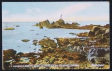 Lighthouse Corbiere Jersey 1912 Postcard