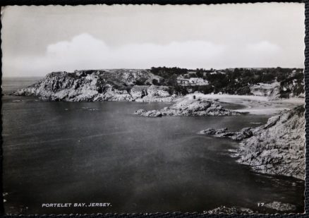 Portelet Bay Jersey Vintage 1953 Postcard