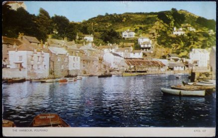 Polperro Cornwall Postcard The Harbour