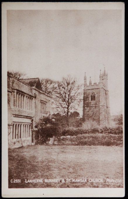 Lanherne Nunnery St. Mawgan Postcard