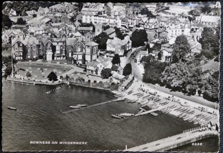 Bowness Postcard Windermere Photo From The Air