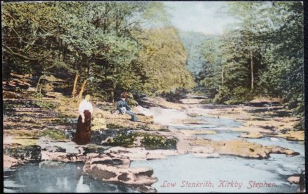 Kirkby Stephen Postcard Low Stenkrith Vintage