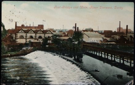 Derby Postcard Derwent 1911