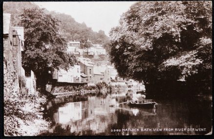 Matlock Bath Vintage 1917 Postcard