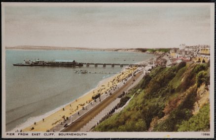 Bournemouth Postcard Pier East Cliff