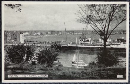 Weymouth Postcard 1959 Nothe