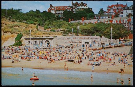 Boscombe Postcard Dorset The Beach