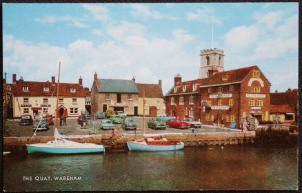 Wareham Postcard Dorset The Quay Old Granary Restaurant The New Inn