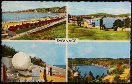 Swanage Dorset Postcard 1961 Local Publisher Thunder & Clayden