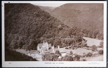 Hunters Inn North Devon Exmoor Ilfracombe Publisher Real Photo