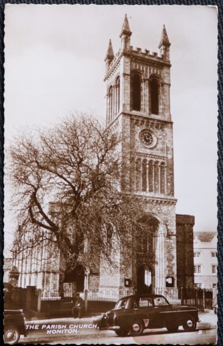 Honiton Devon Vintage Postcard Real Photo