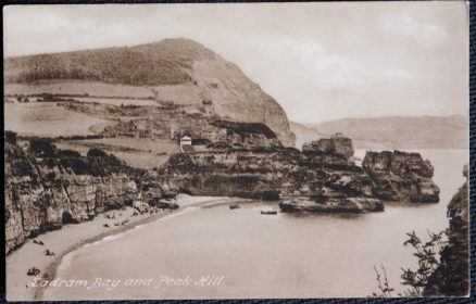 Ladram Bay Peak Hill Devon Postcard