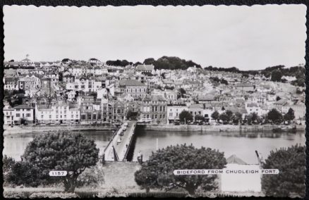 Bideford Chudleigh Fort Devon Postcard Real Photo