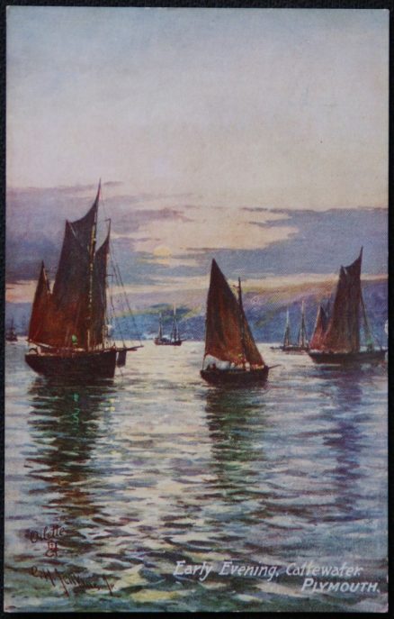 Plymouth Cattewater G H Jenkins Postcard