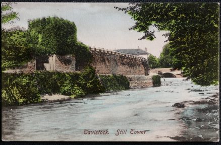 Tavistock Devon Postcard Still Tower Vintage