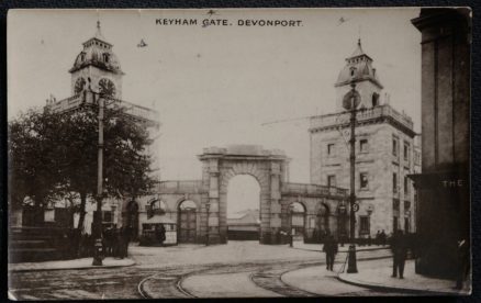 Devonport Postcard Keyham Gate Vintage Real Photo