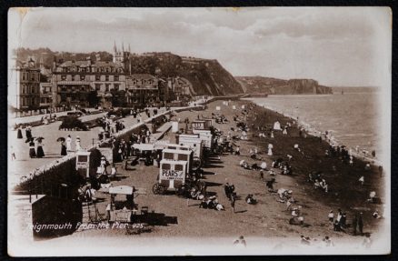 Teignmouth Postcard Pears Soap 1913