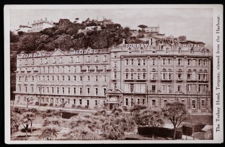 Torbay Hotel Postcard Devon Vintage