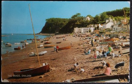 Shaldon Sands Devon Postcard