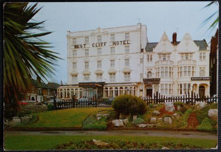 Westcliff On Sea Postcard West Cliff Hotel