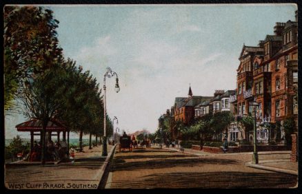 Southend Vintage Postcard Westcliffe