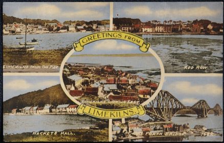 Limekilns Postcard  Hackets Hall