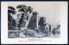Cardiff West Gate Artist Paul Sandby Postcard