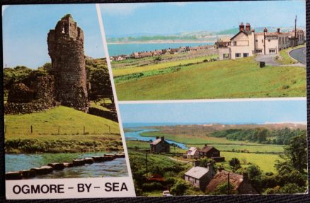 Ogmore Postcard Wales Multiview