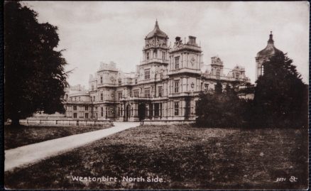 Westonburt Postcard Vintage View Sepia Toned LOCAL PUBLISHER