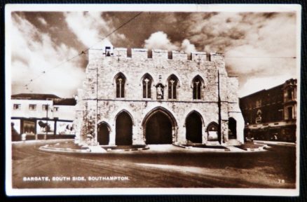 Southampton Bargate 1951 Postcard Real Photo