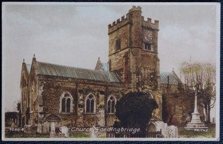 Fordingbridge Church Vintage Postcard Frith’s