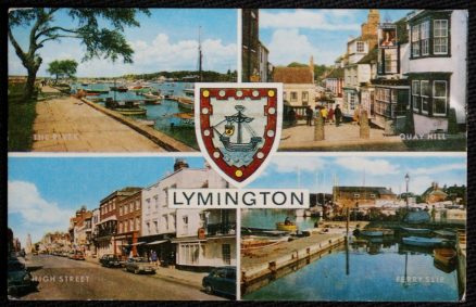 Lymington Postcard Quay Hill Ferryslip 1983 Postcard