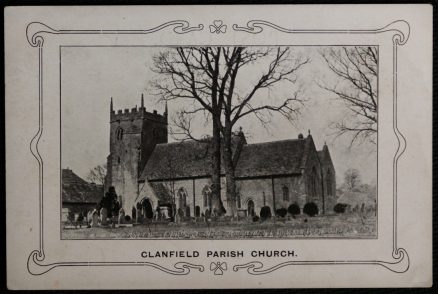 Clanfield Postcard Church Hampshire