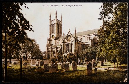 Andover Postcard St. Mary's Church 1916