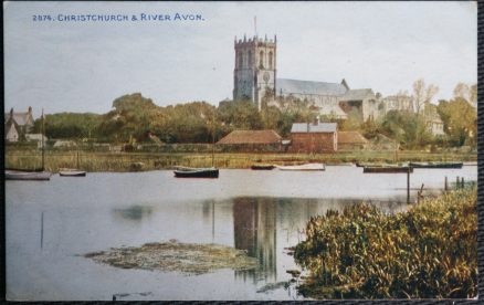 Christchurch Postcard Hants c.1918