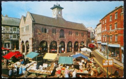 Ross-On-Wye Ross Postcard Market Square 1973