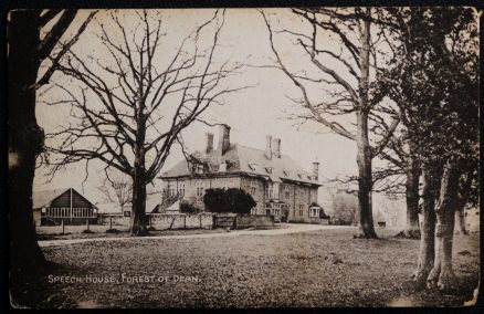 Forest Of Dean Vintage Postcard  Speech House