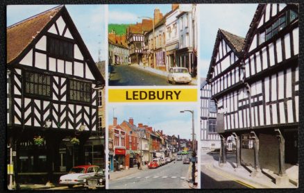 Ledbury Herefordshire Postcard New Street Market House