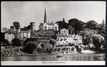 Ross-On-Wye Vintage Postcard 1956 Real Photo