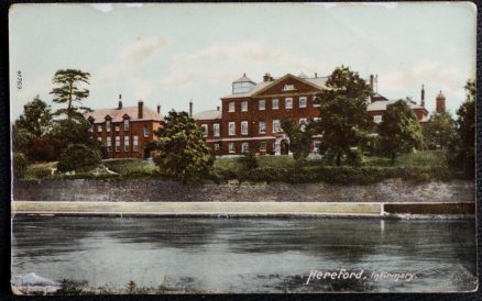 Hereford Infirmary Vintage Postcard Published By Frith's Reigate